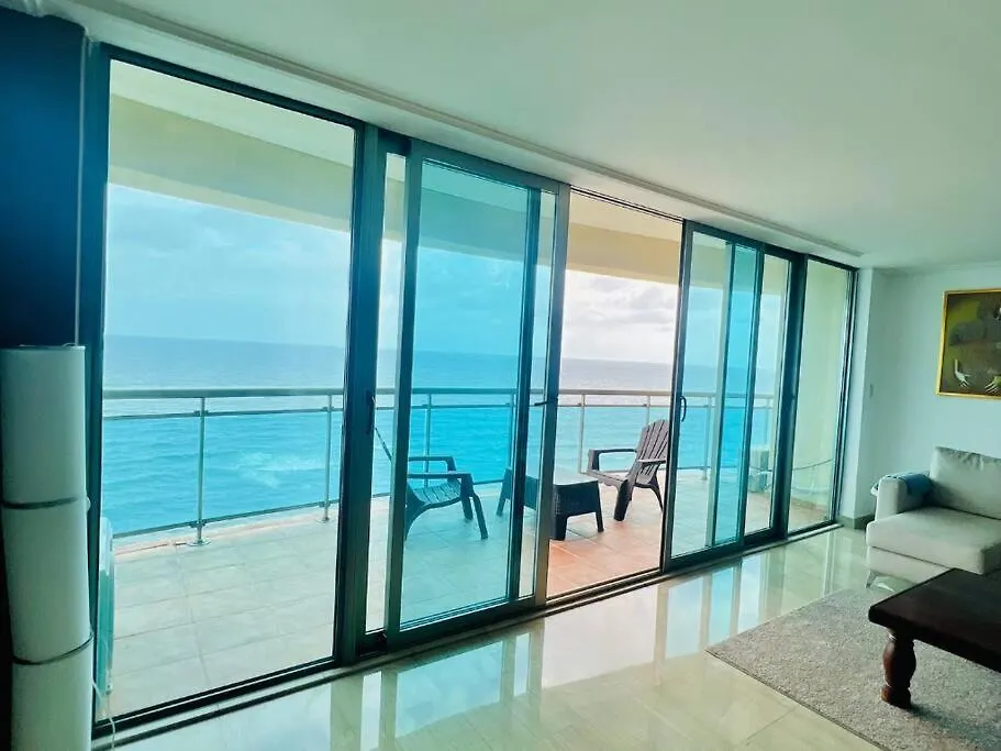 Beach Front Penthouse In Exclusive Tower 聖多明哥 多米尼加共和国