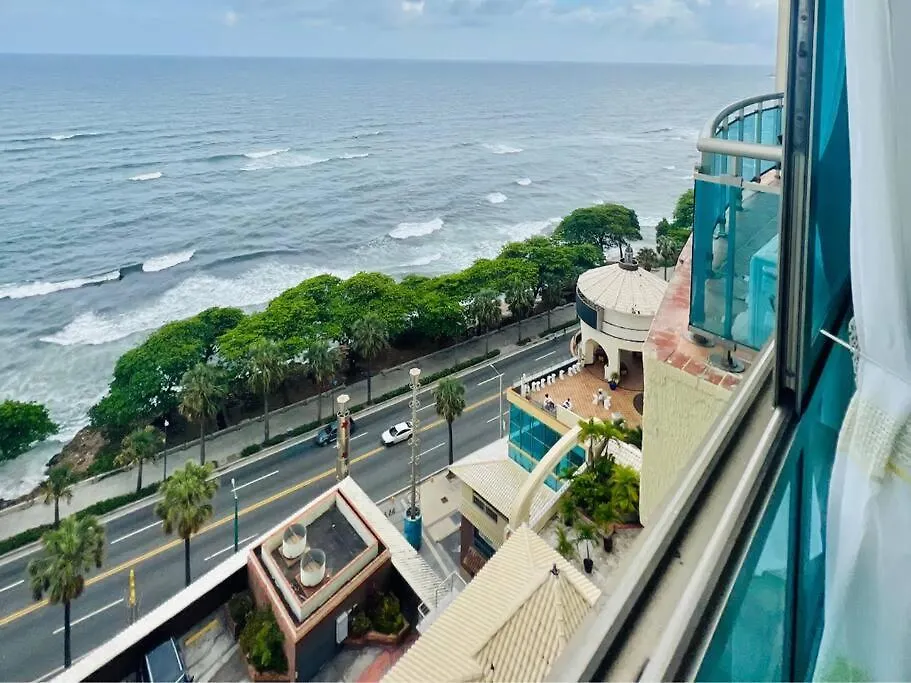 Beach Front Penthouse In Exclusive Tower 聖多明哥