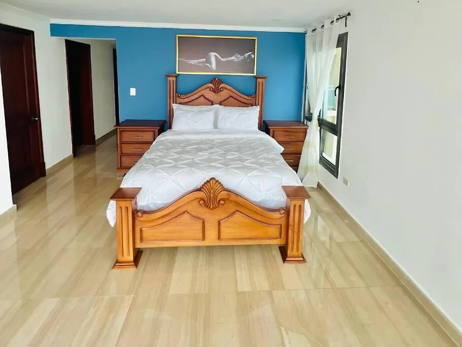 Beach Front Penthouse In Exclusive Tower 聖多明哥 公寓